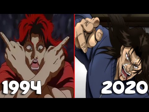 Baki animation OLD vs NEW / 1994 vs 2020
