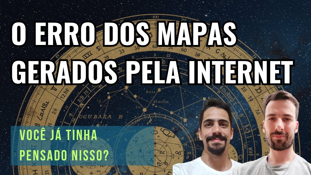 O signo ASCENDENTE e o ERRO dos mapas gerados pela internet