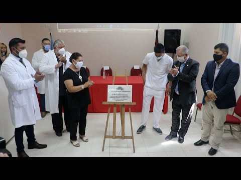 Homenajearon al médico Sergio Humacata en el hospital Señor del Milagro