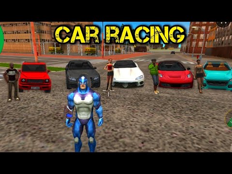Rope hero car Racing video 3D  Version 6.5.3   rope hero vice town gaming video  Android 5.0 #games
