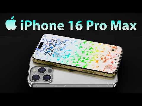 iPhone 16 Pro Max LEAKS - 5 NEW UPDATES for the 2024 LAUNCH!