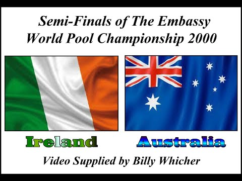 2000 Ireland v Australia Semi Final of the World Pool Championship