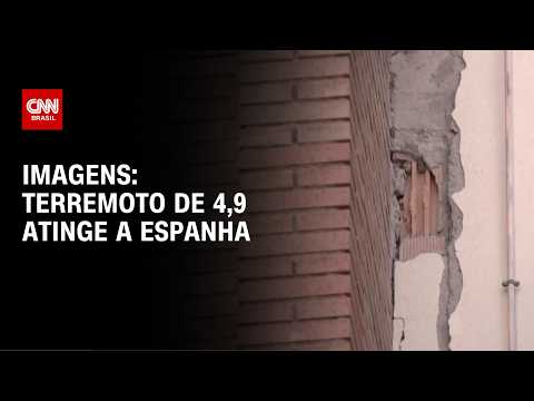 TERREMOTO EM GRANADA: tremor de magnitude 4,9 deixa prédios e lojas danificadas na Espanha