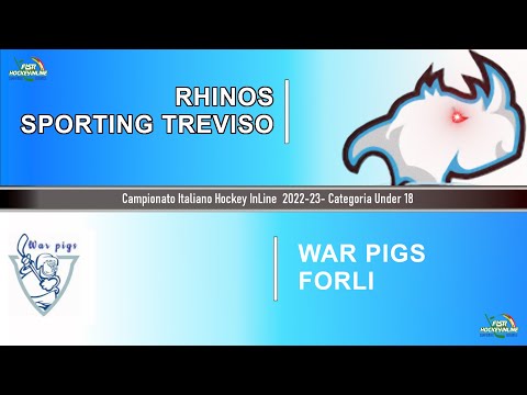 Rhinos Sporting TV vs Forlì War Pigs  Campionato 2022/2023  cat. Under 18