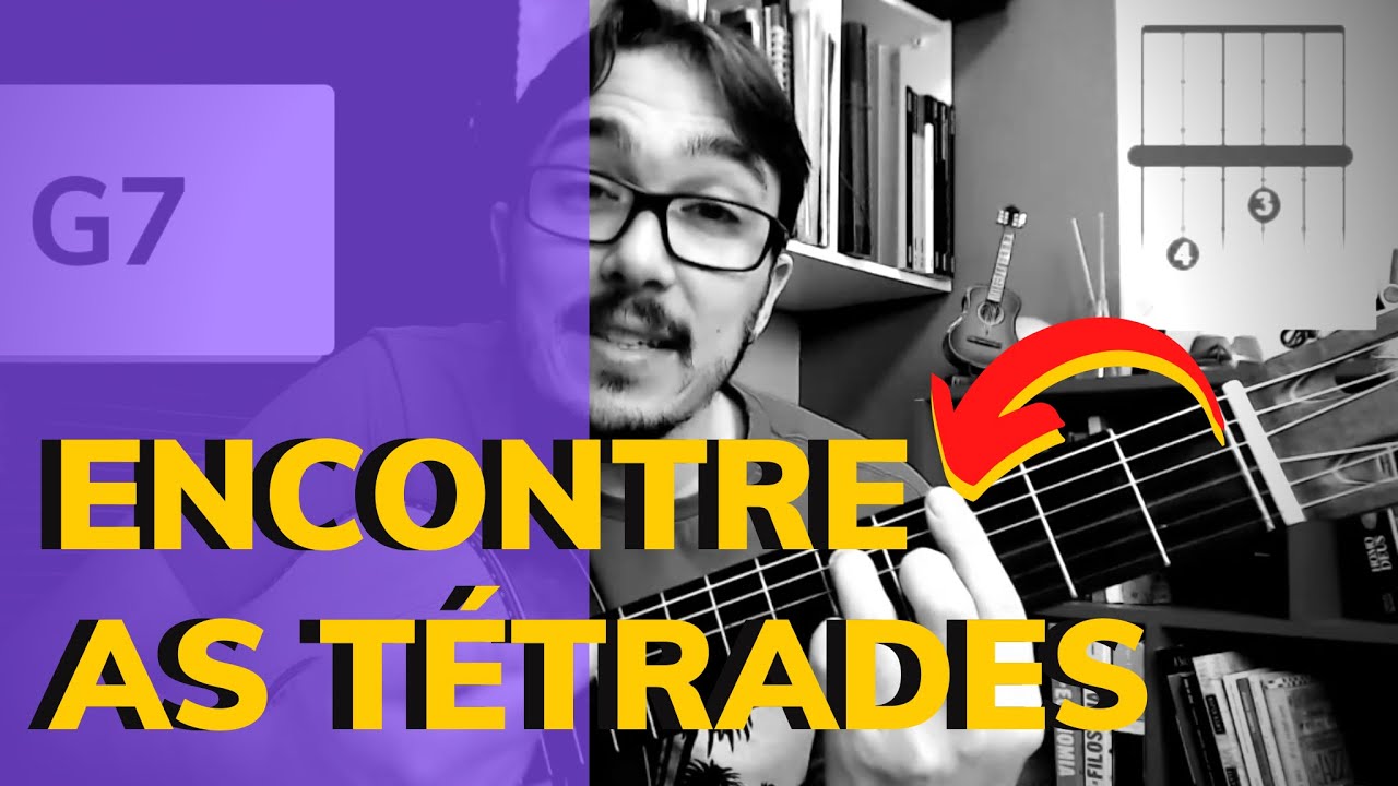 TÉTRADES NO VIOLÃO - Como Encontrar e Decorar