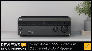 Video thumbnail for Sony STR-AZ1000ES Premium 7.2 Channel 8K A/V Receiver by GRAMOPHONE