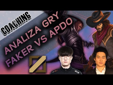 Faker vs Apdo Dopa / Lucian vs Twisted Fate mid analiza gry [Coaching]