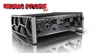 Video thumbnail for TASCAM Audio Interface US-2x2 US-4x4 US-16x8 by MusicStoreTV