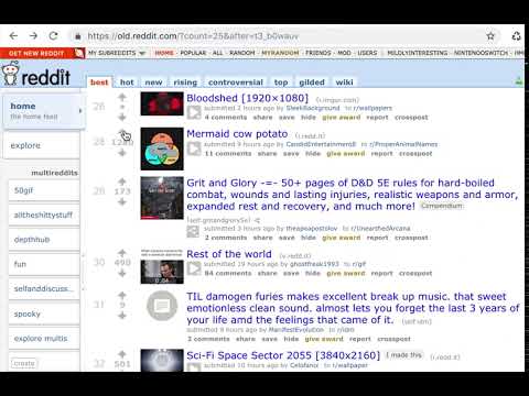Old Reddit Com R