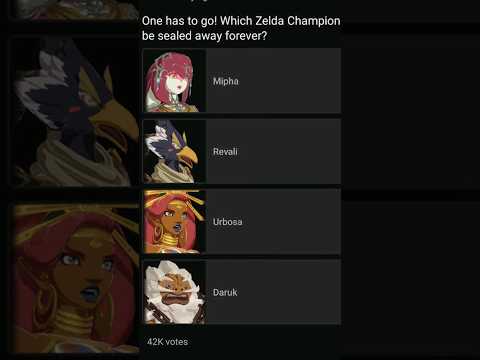 Mipha, Revali, Urbosa, or Daruk?