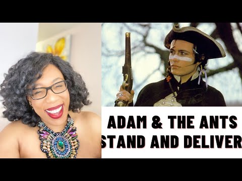 OH WOW! First time listening to ADAM & THE ANTS - STAND AND DELIVER (VIDEO) | REACTION