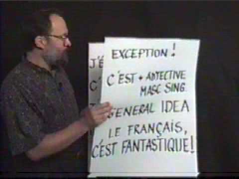 French Lesson 6: C'est vs il est and French descriptive adjectives