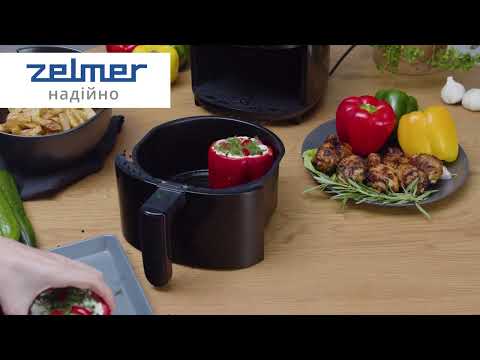 Мультипечь ZELMER ZAF 3550 > 3.5 л Аэрофритюрница > Мощность > 1200 Вт - фото 1 - id-p2903033125