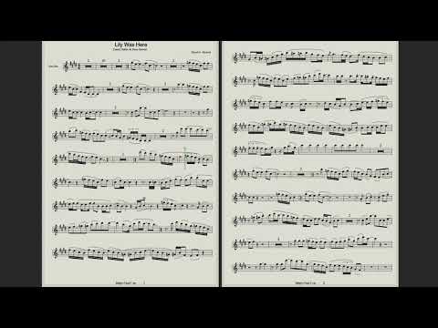 Candy Dulfer & David Stewart - Lily Was Here (Sheet Music For Saxophone Alto) Makap Sax Edit