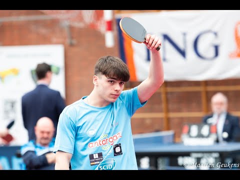 LAFFINEUR Louis - GILTIA Tim 1/8  2023 BELGIUM NATIONAL TABLE TENNIS