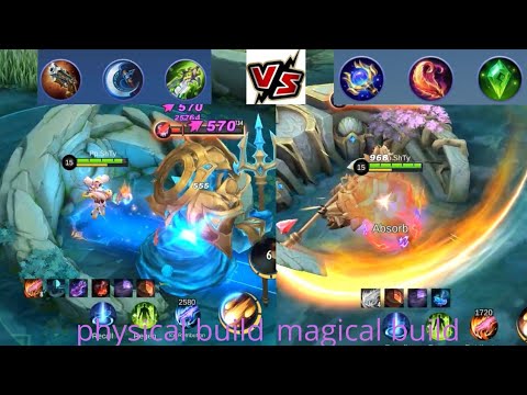 Kimmy Physical build vs megical build (Who will win??)😲😲😲