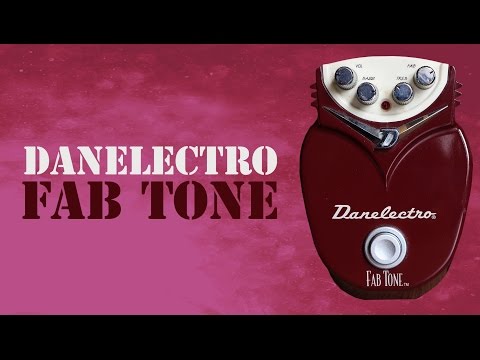 Danelectro Fab Tone 1990s - Red image 2
