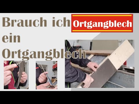 Ortgangverkleidung. Sind Ortgangbleche sinnvoll, wann werden sie montiert. Welche Arten gibt es.