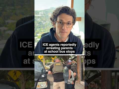 ICE agents are reportedly arresting parents at school bus stops