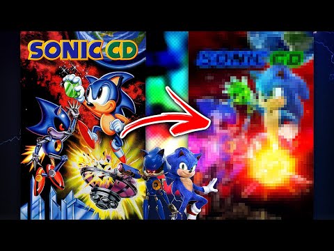 I MOVIEFIED the SONIC THE HEDGEHOG CD Box Art!! #2