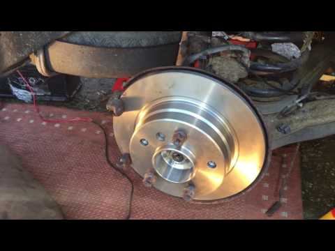 Z3 Rear Hub Conversion (using Z4 Hub & E46 Rear Disc) reducing the rear track by 22mm (each side)