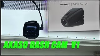 Akaso dash cam V1 Review