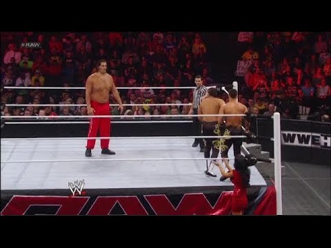 The Great Khali vs Primo and Epico 2012