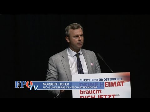 Norbert Hofer - Wahlauftakt Eisenstadt - 3.4.2016