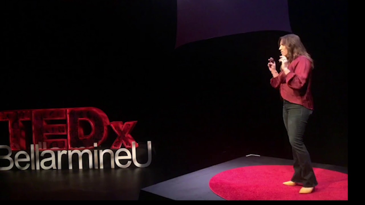Ruth Haines on stage