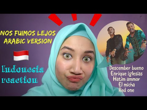 Descemer Bueno, Enrique Iglesias, Hatim Ammor & RedOne - Nos Fuimos Lejos INDONESIA REACTION