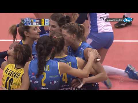 2017 CLVolleyW - 4th Round Leg 1 - Imoco Volley CONEGLIANO vs Telekom BAKU