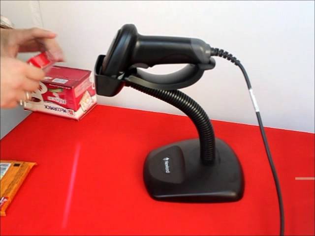 Vídeo relacionado con Keyence Hr-100, escáner de código de barras, cable USB de 5 V, LED rojo Hr-100