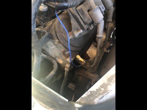 Adding an engine coolant temp gauge to an LS engine.