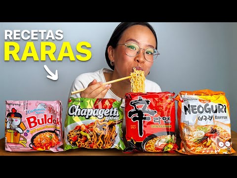 Salteado de Arroz con Fideos Instantáneos