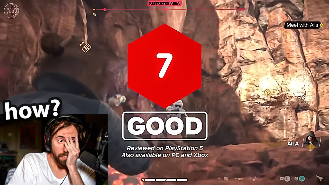 Star Wars Outlaws Review | Asmongold Reacts