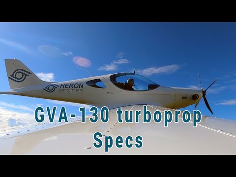 Heron Engines GVA-130 TurboProp specifications