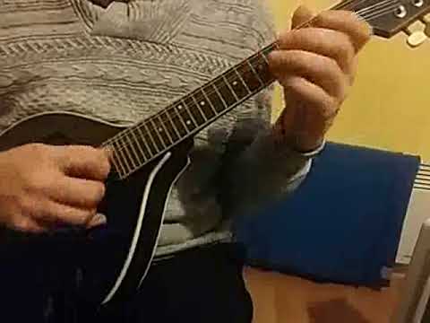 The Sting Theme/Entertainer (S. Joplin) mandolin cover with tab