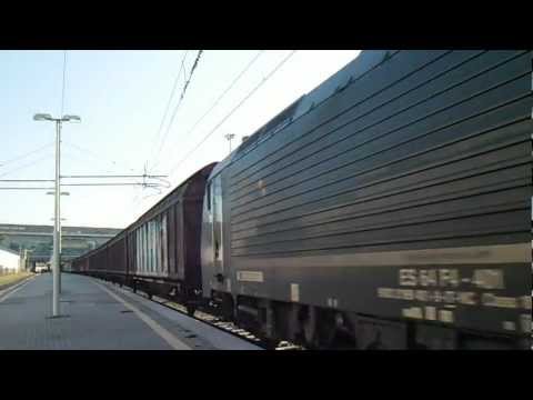E189.401 NC sul MRS 57408 in transito a Roma Tiburtina