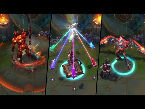 VICTORIOUS LUCIAN, BATTLECAST AND RESISTANCE SKINS PBE PREVIEW!