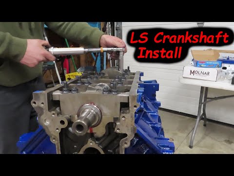 Ben's Builds: LS Crankshaft Install Using ARP Studs!