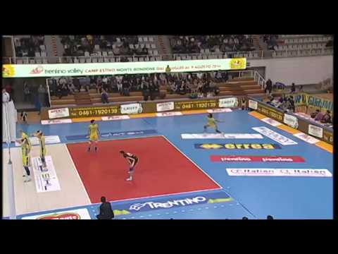 Serie A1 maschile (17ma giornata) Trento-Modena 0-3