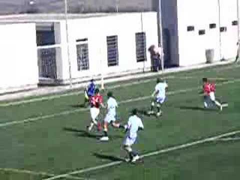 Gol del CD Alora cadete