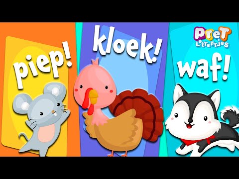 Boerderijdieren Dierengeluiden - Wat zegt de Muis? Tot 20 tellen