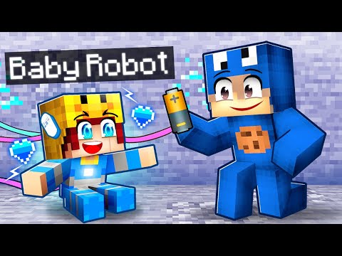 Ik HELP Mijn VRIENDEN Als ROBOT In Minecraft!