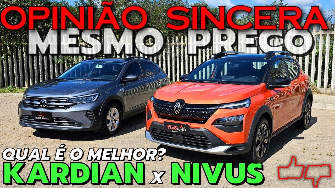 Meu VW Nivus contra Renault KARDIAN: Qual é MELHOR? Opinião de DONO no comparativo de SUV BARATO