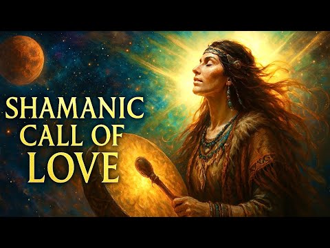 Shamanic Call of Love and Soulmate | Theta Waves + 639 Hz + 852 Hz | Affirmation and Deep Meditation