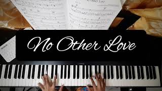No Other Love - Barry Manilow | Piano Cover w/ lyrics