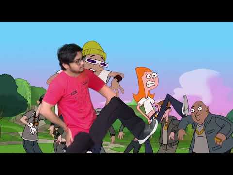 I edited myself into Phineas and Ferb- Squirrels in my pants 🤣🔥
