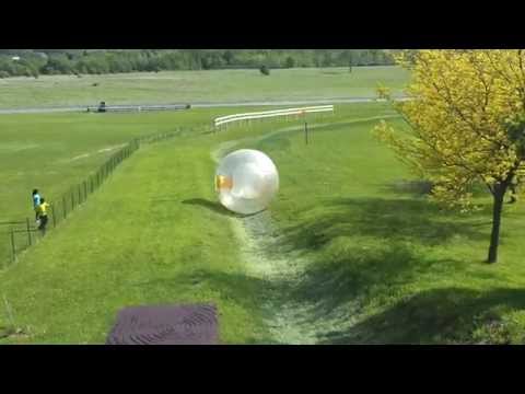 Howe Caverns zorbing H2OGo Ball
