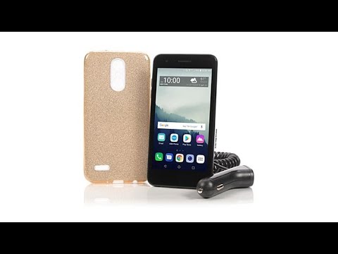 LG Rebel 4 5" HD 16GB Tracfone  with Minutes/Text/Data